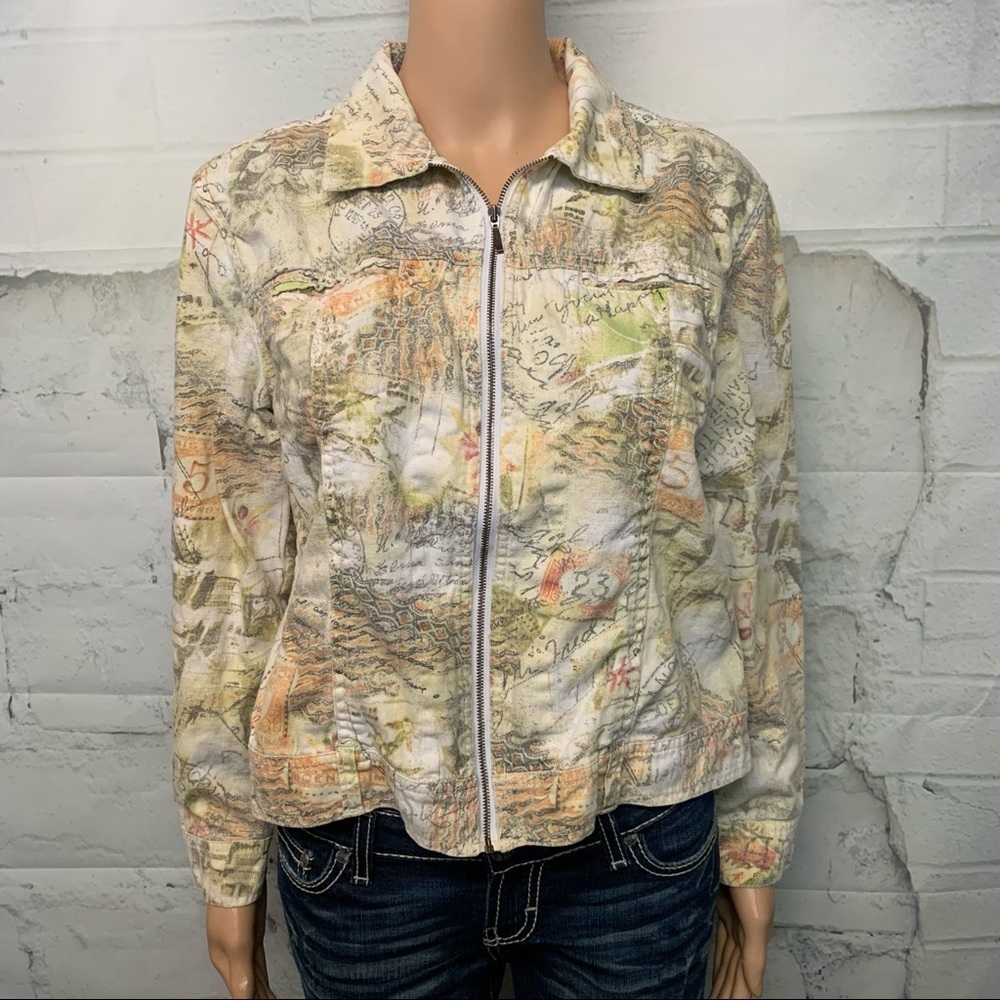 Chico's Zip Up Jacket